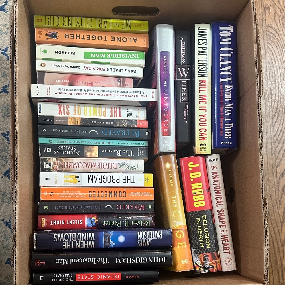 Assorted Book Collection- choose any 4 for $8